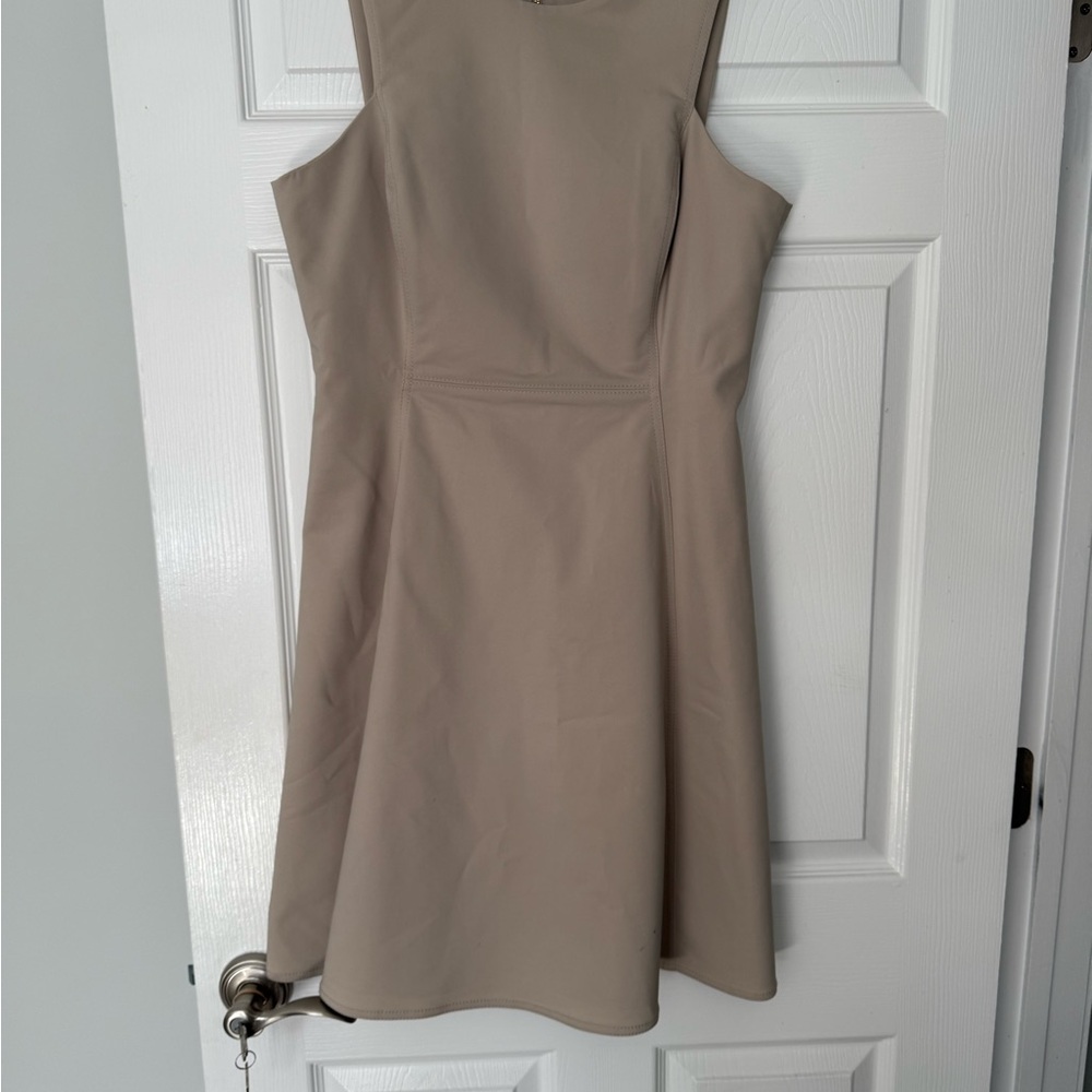 Calvin Klein Taupe Mini Dress